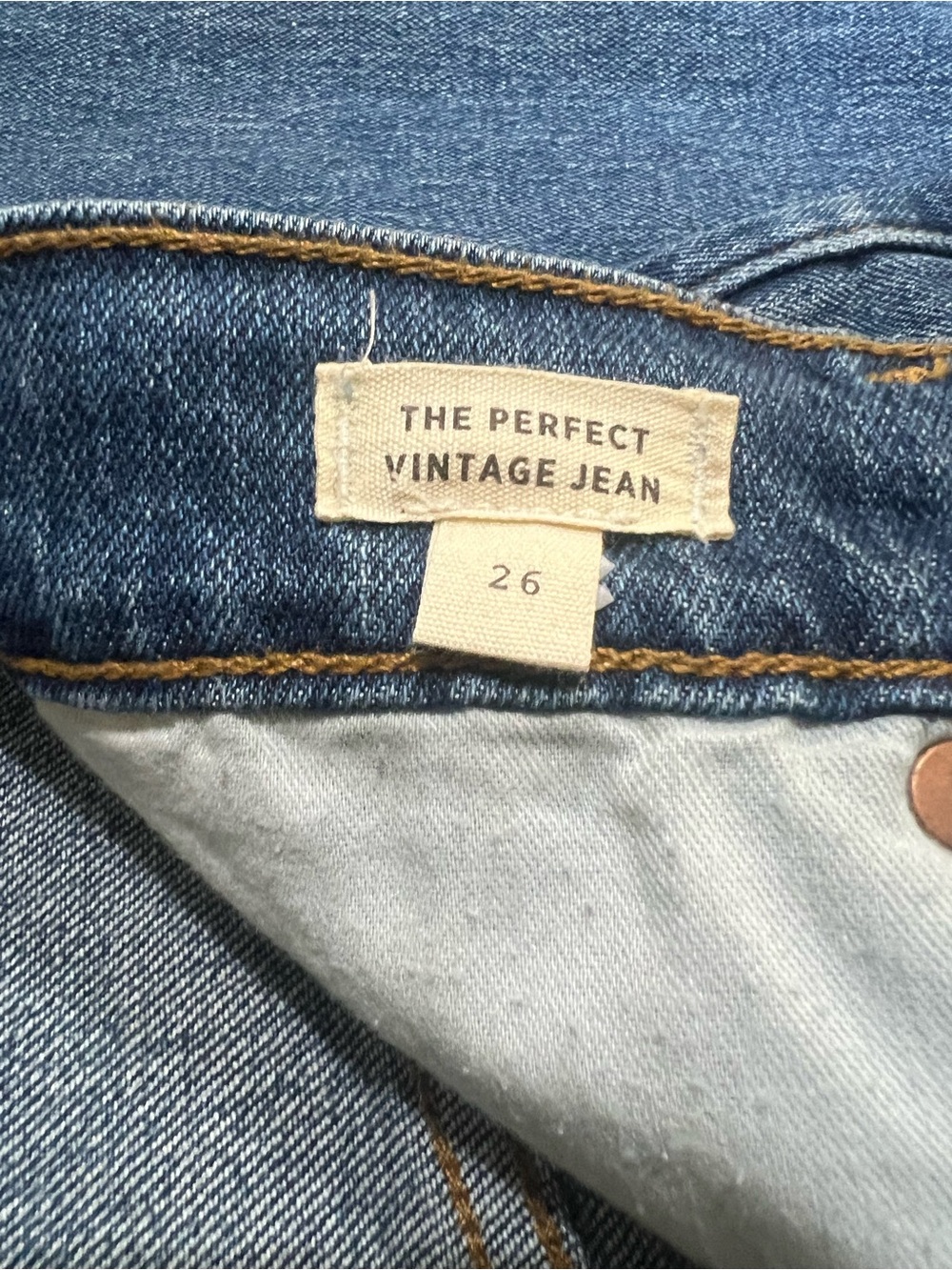 Madewell The Perfect Vintage Jeans - Picture 3 of 5